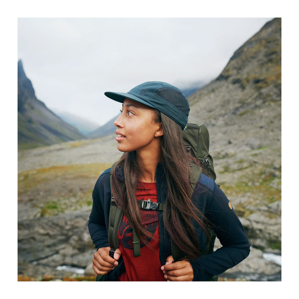 Abisko Wool Fox SS W, Patina green-terracotta brown