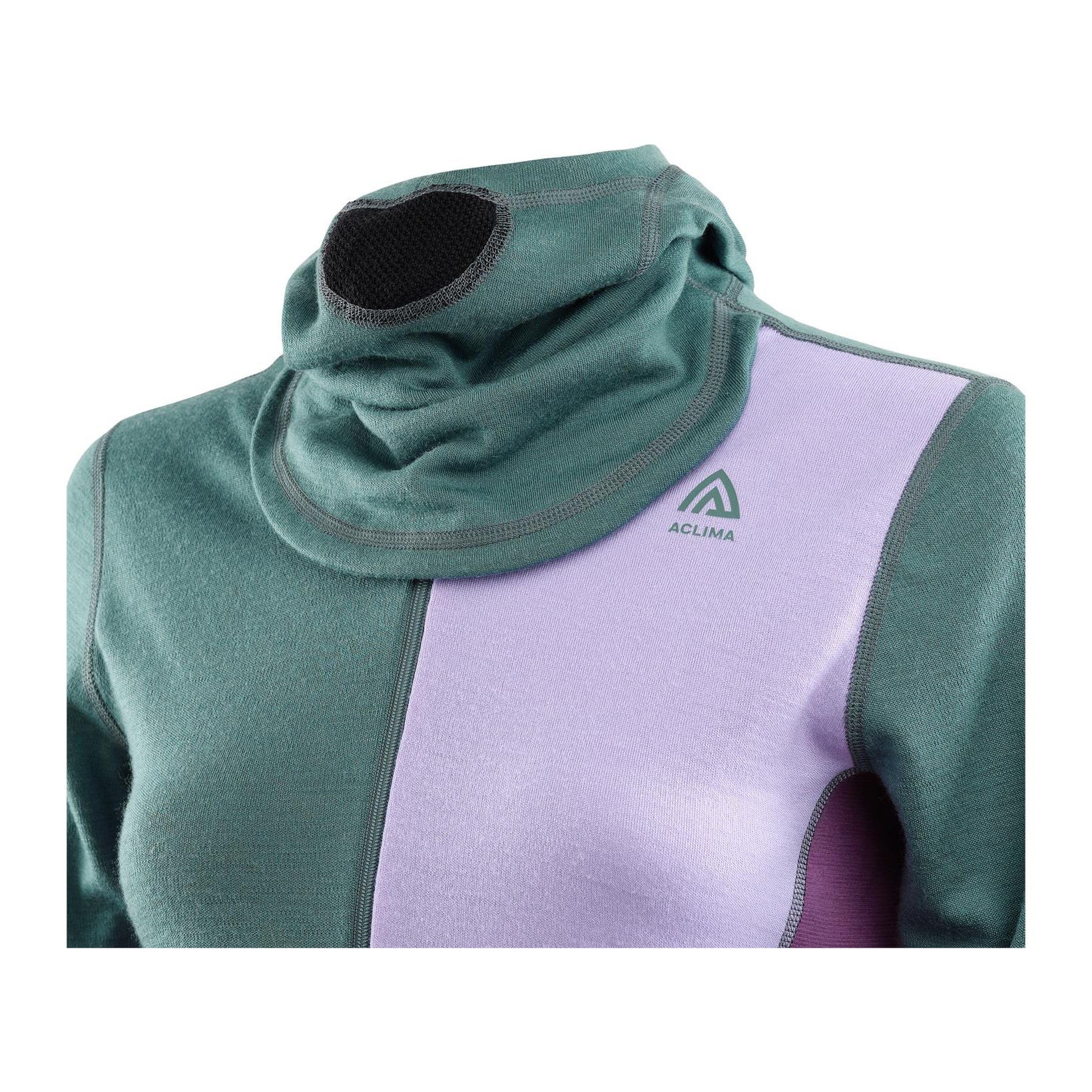 WarmWool hoodsweater w/zip W, Dam