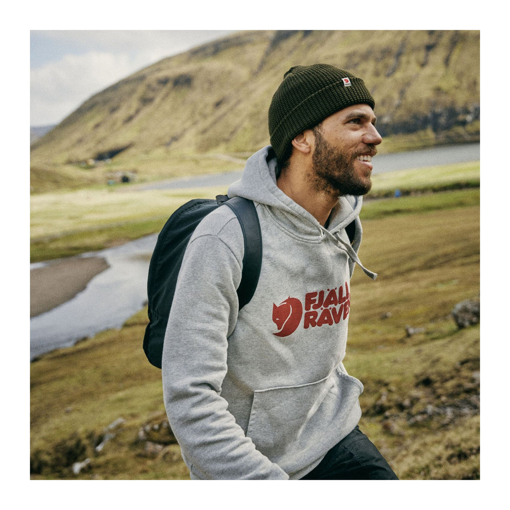 Logo Hoodie M, Grey-melange