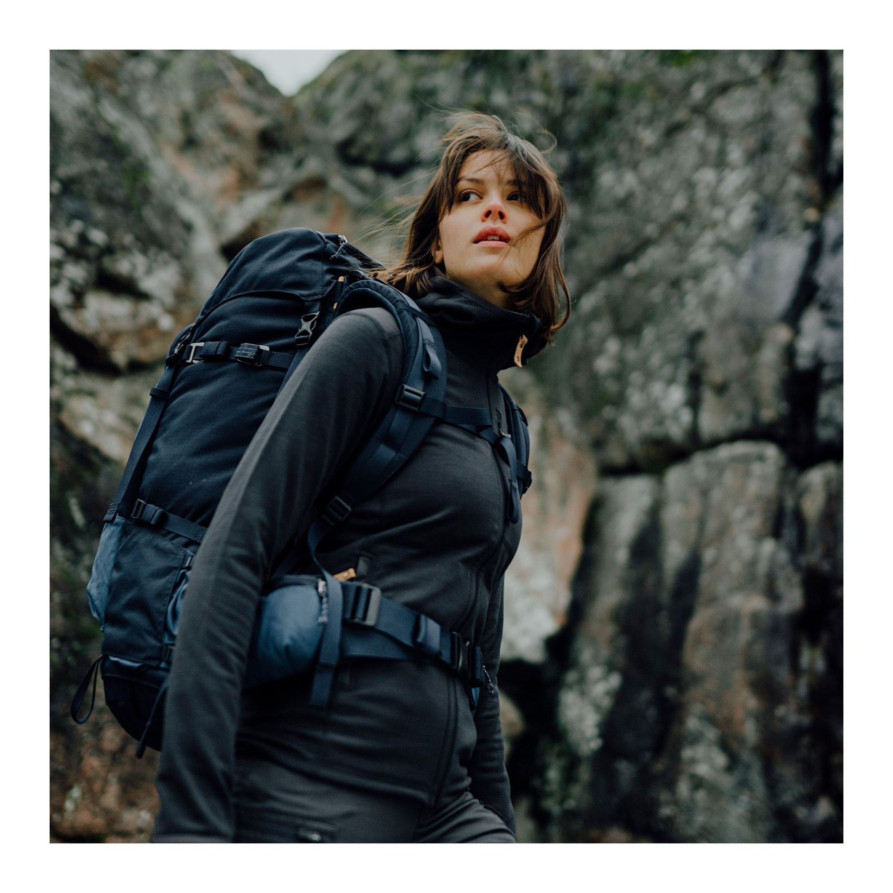 Keb Fleece Hoodie W, Black