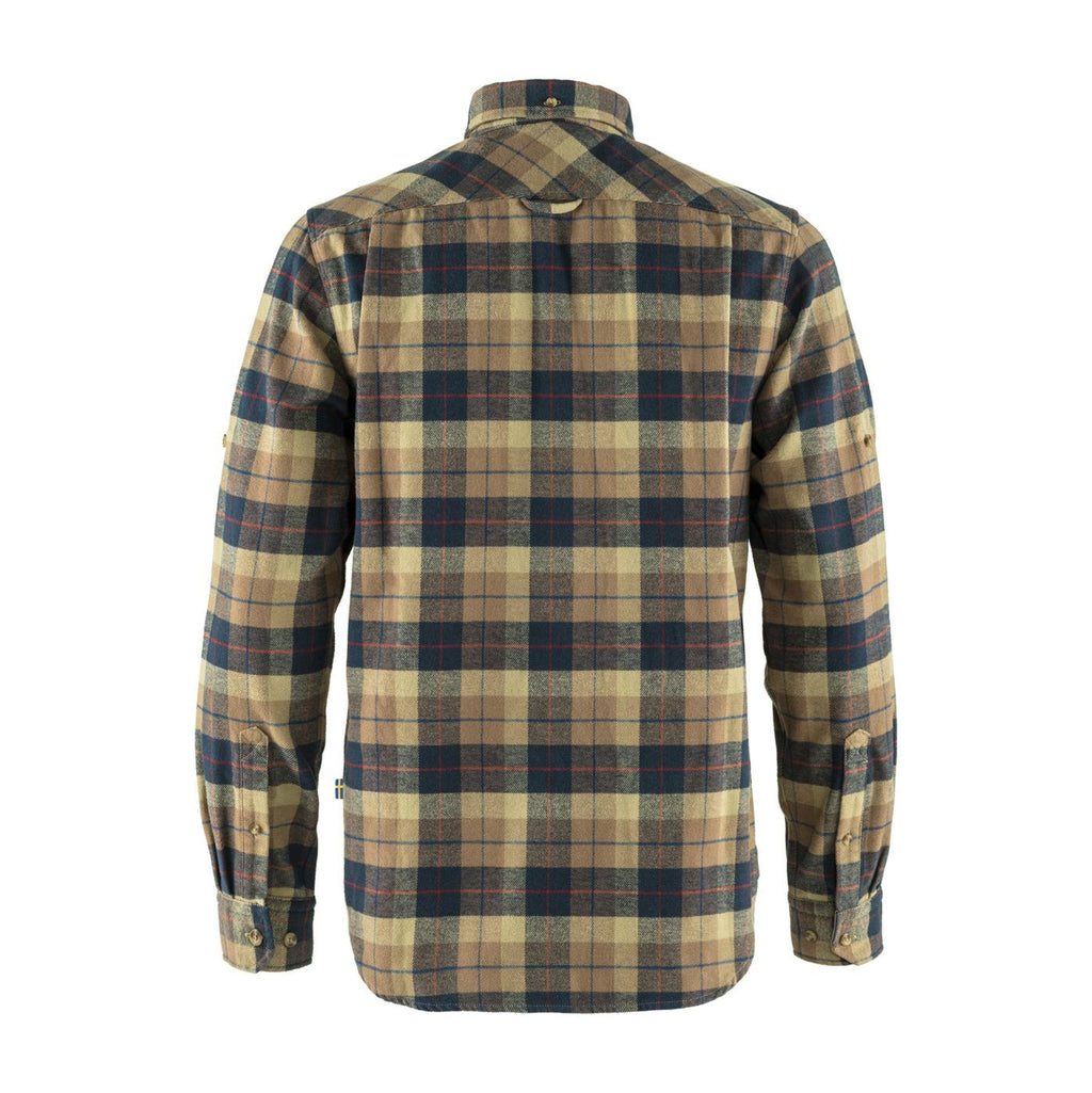 Singi Heavy Flannel Shirt M, Dark sand