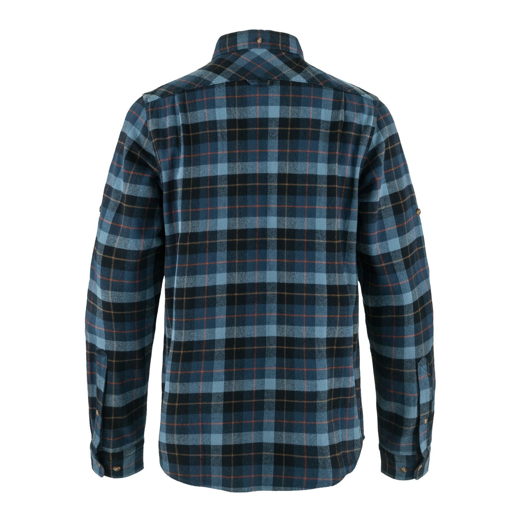 Singi Heavy Flannel Shirt M, Dark navy-indigo blue