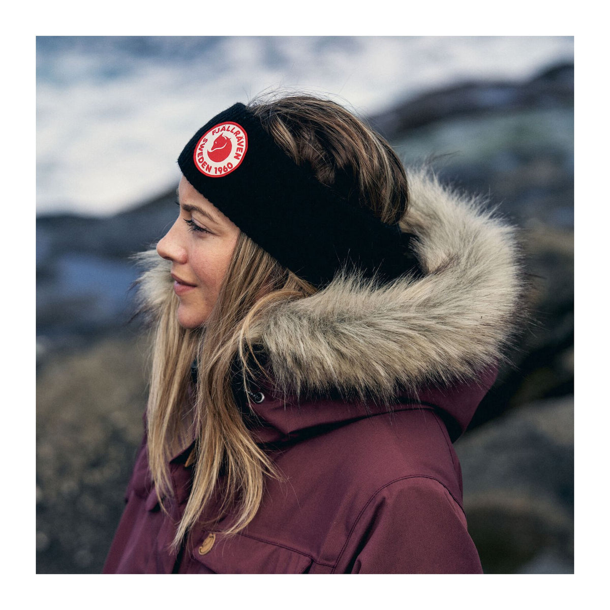 1960 Logo Headband, Black