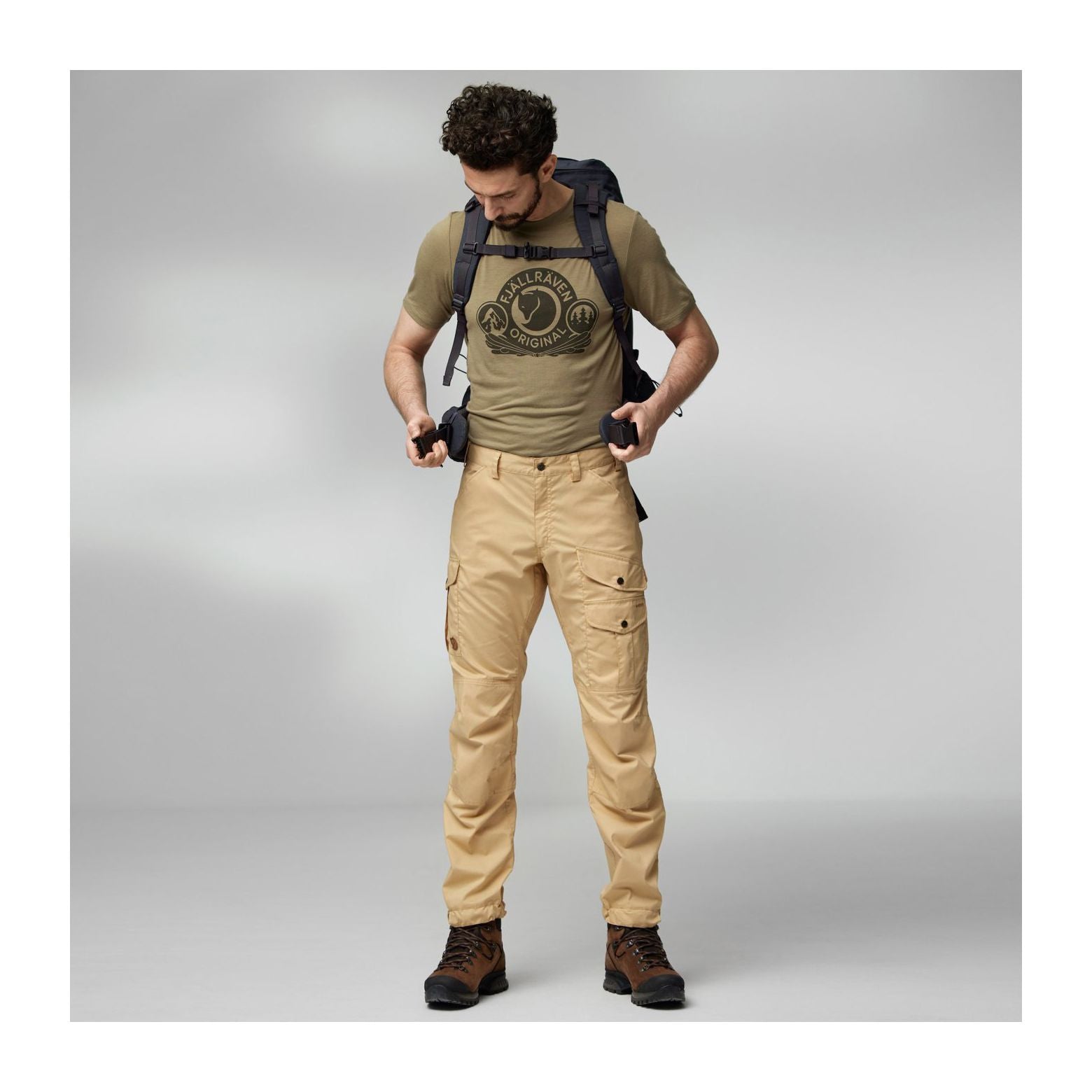 Vidda Pro Lite Trousers M, Fossil