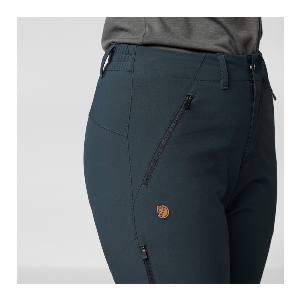 Abisko Trail Stretch Trousers W, Black