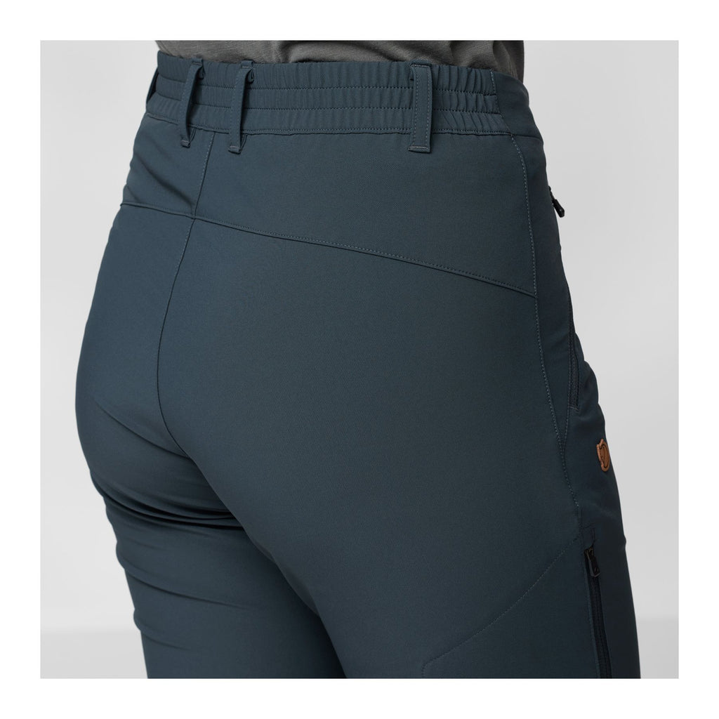 Abisko Trail Stretch Trousers W, Black