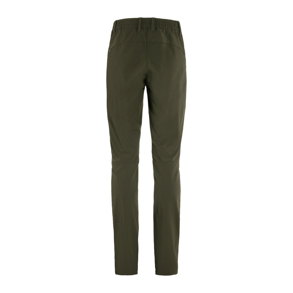 Abisko Trail Stretch Trousers W, Deep forest