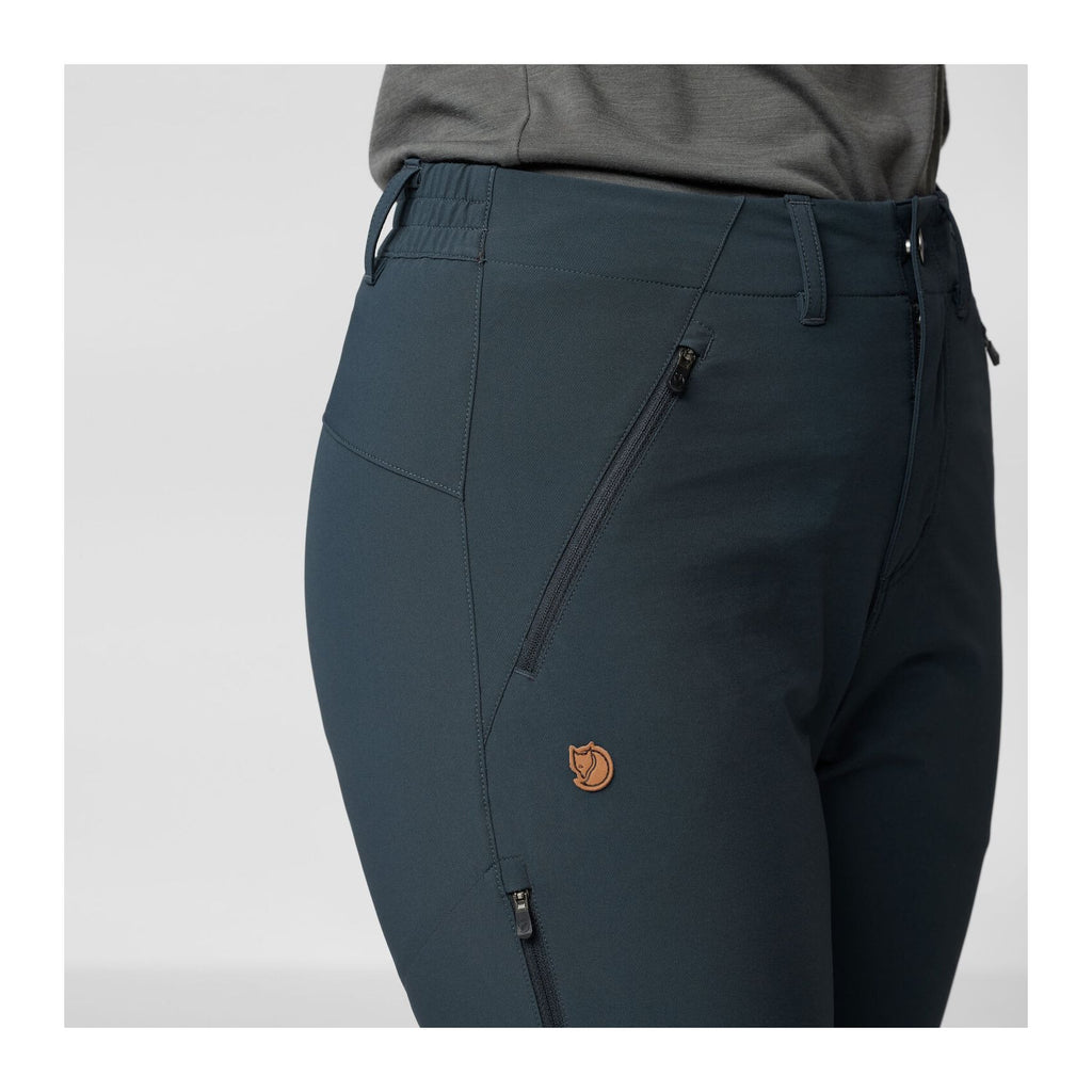 Abisko Trail Stretch Trousers W, Deep forest