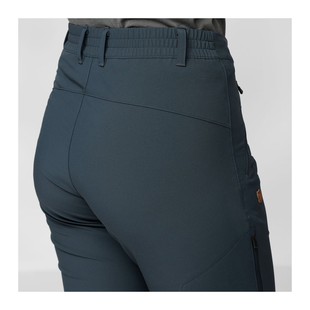 Abisko Trail Stretch Trousers W, Deep forest