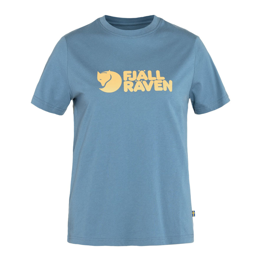 Fjällräven Logo Tee W, Dawn blue