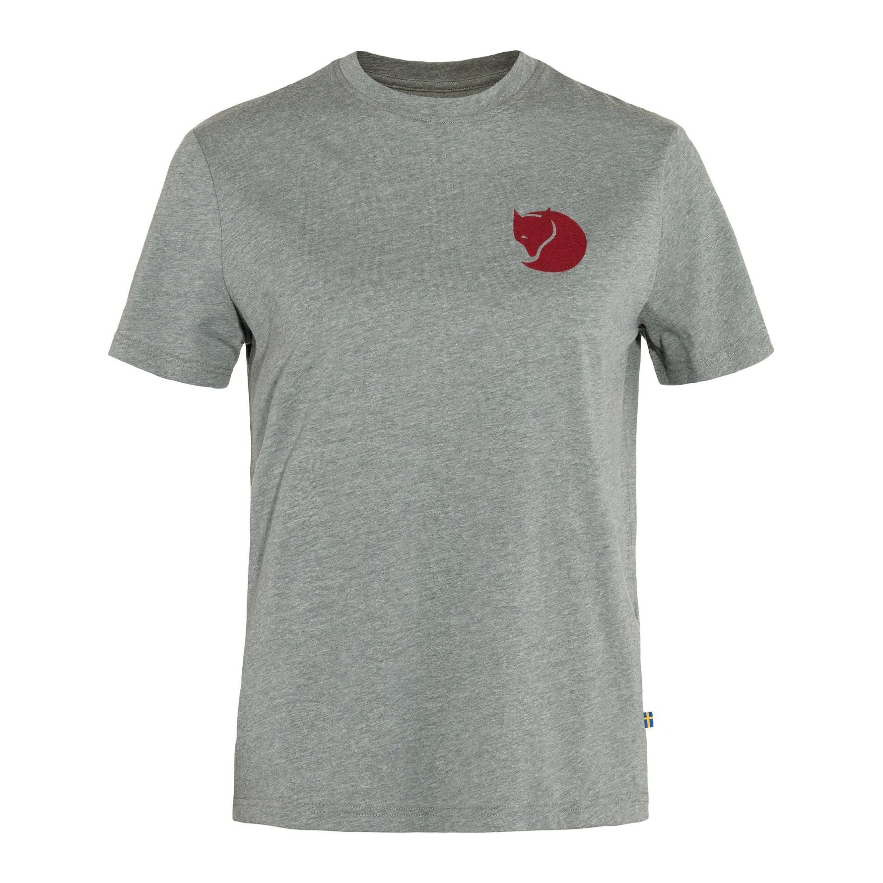 Fox Boxy Logo Tee W, Grey melange