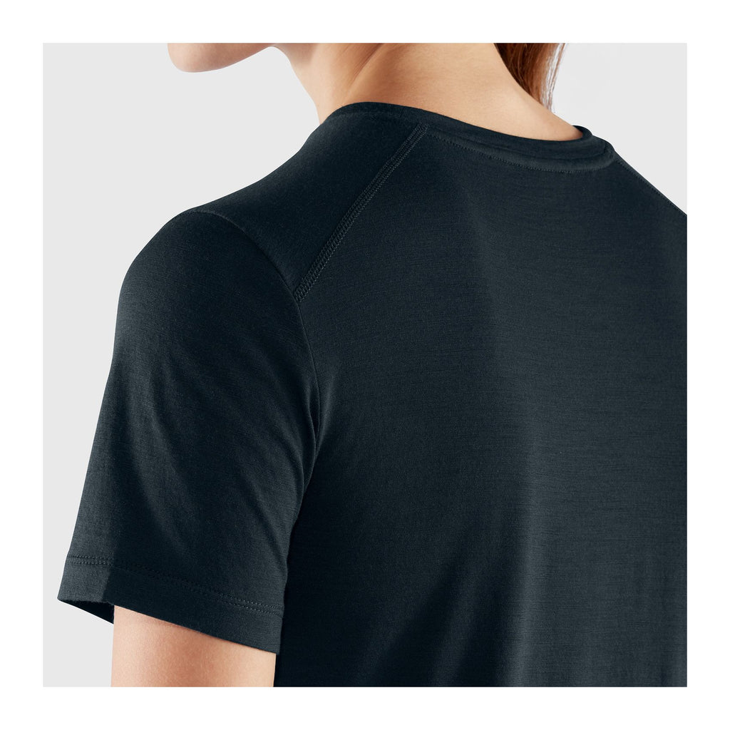 Abisko Wool SS W, Dark navy