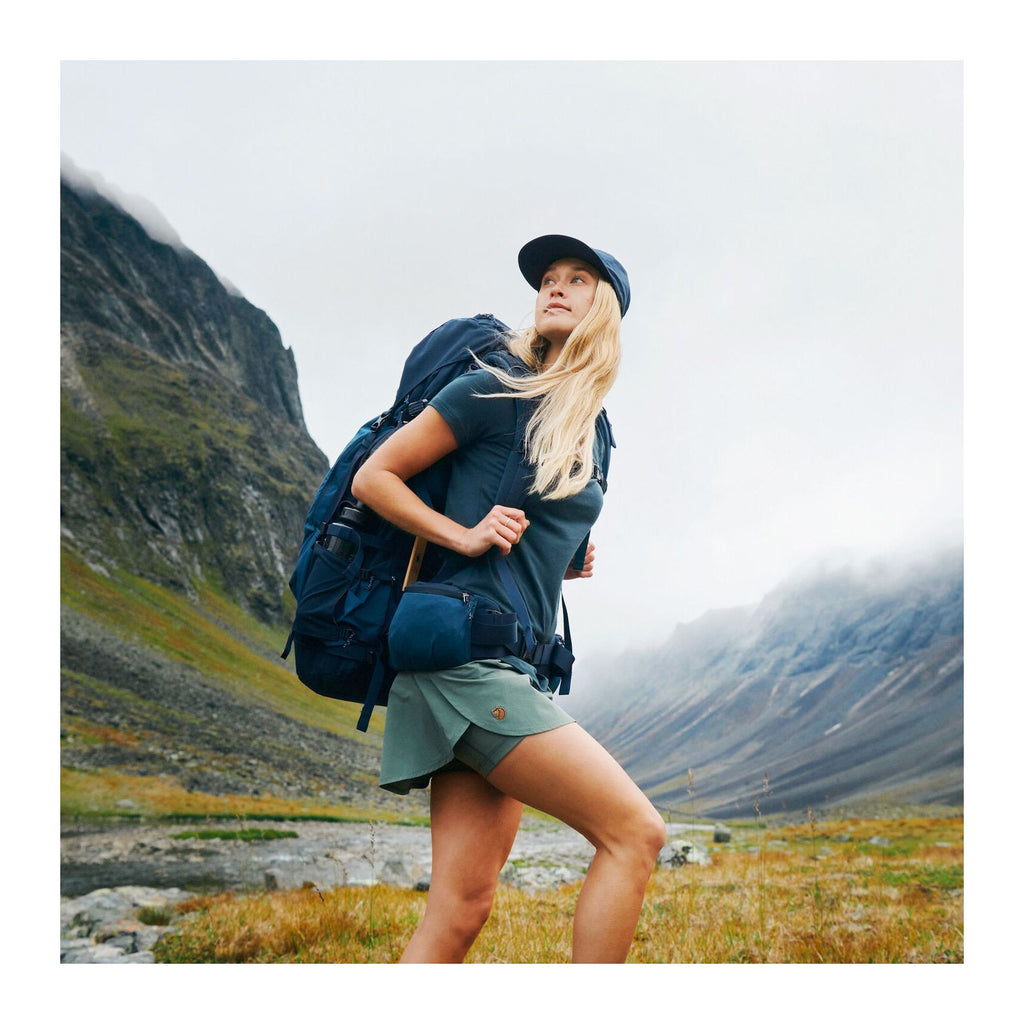 Abisko Wool SS W, Dark navy