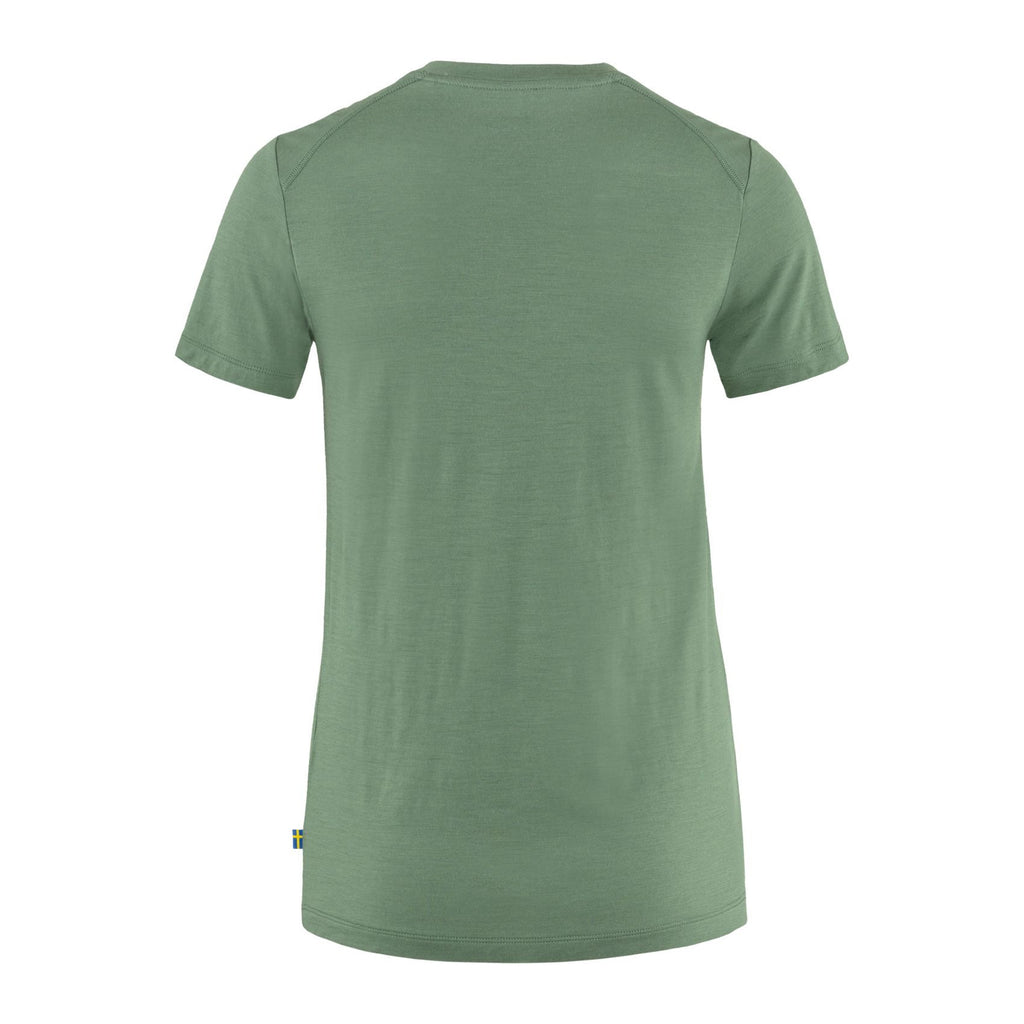 Abisko Wool SS W, Patina green