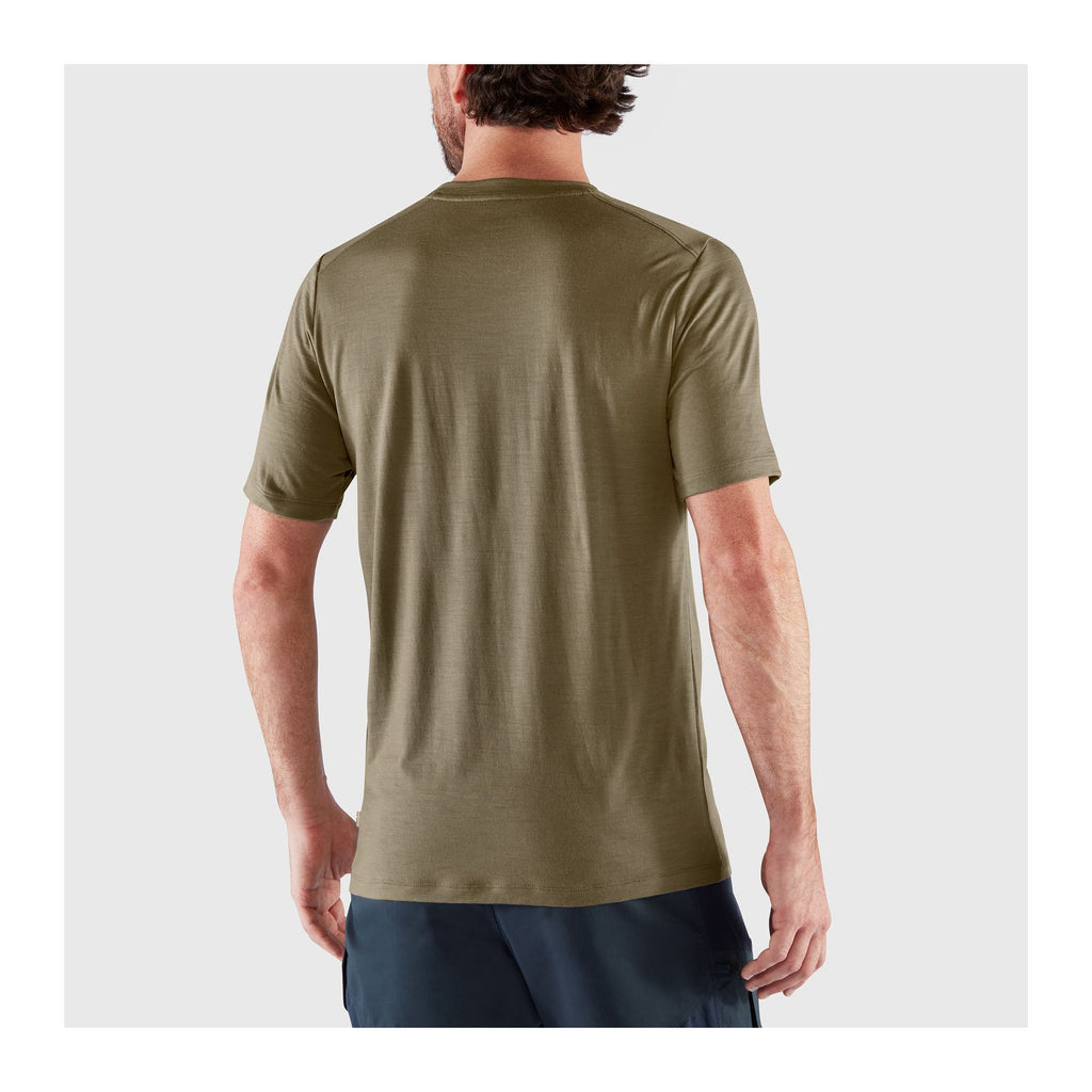 Abisko Wool SS M, Flame orange