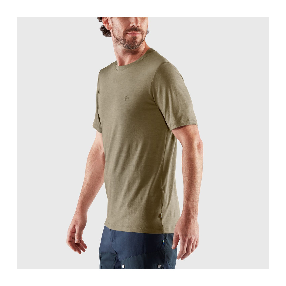 Abisko Wool SS M, Flame orange