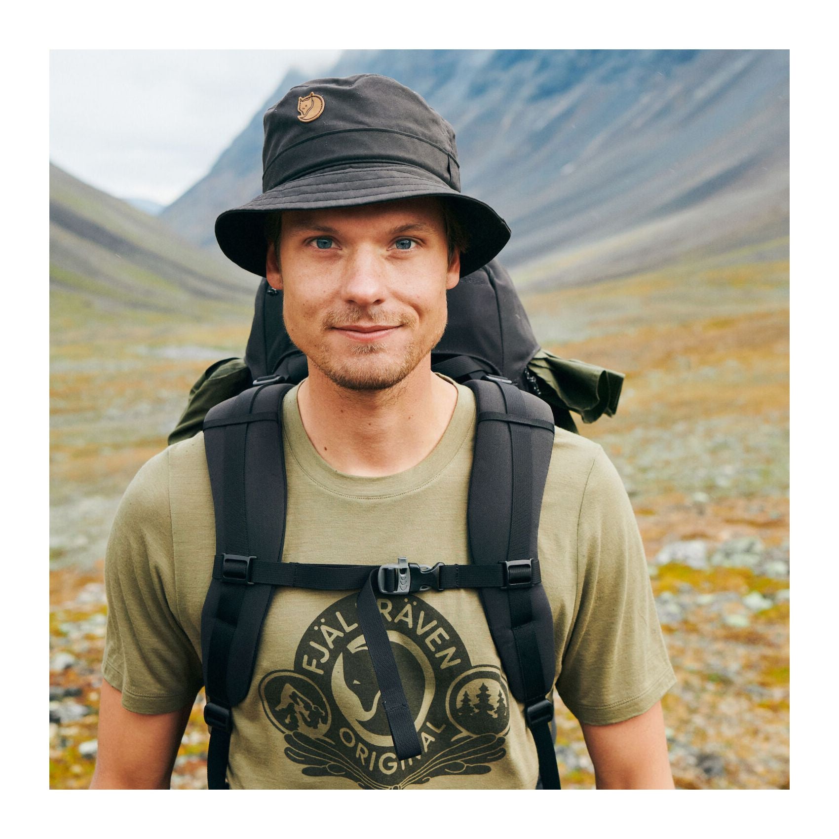 Abisko Wool Classic SS M, Black-stone grey black