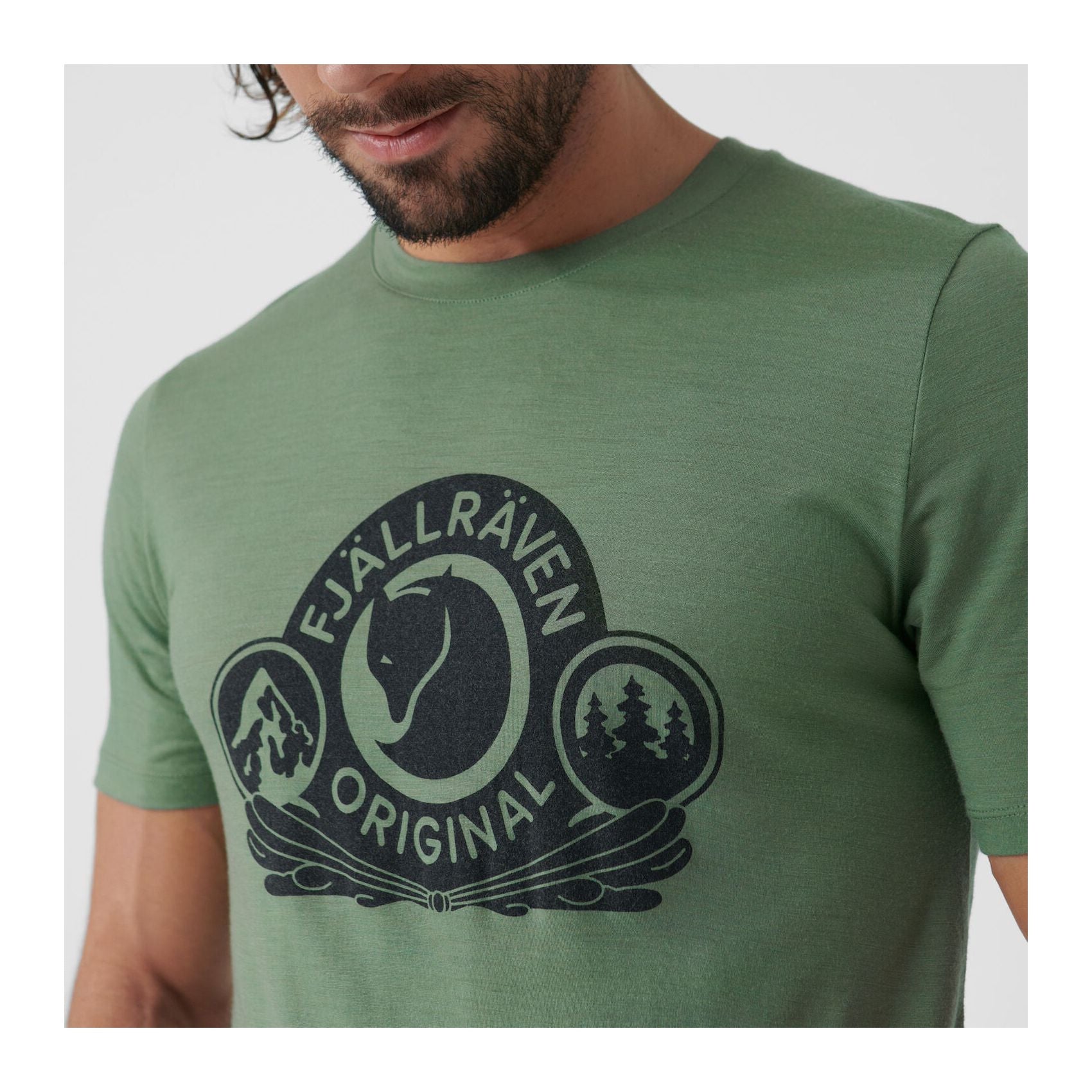 Abisko Wool Classic SS M, Dawn blue