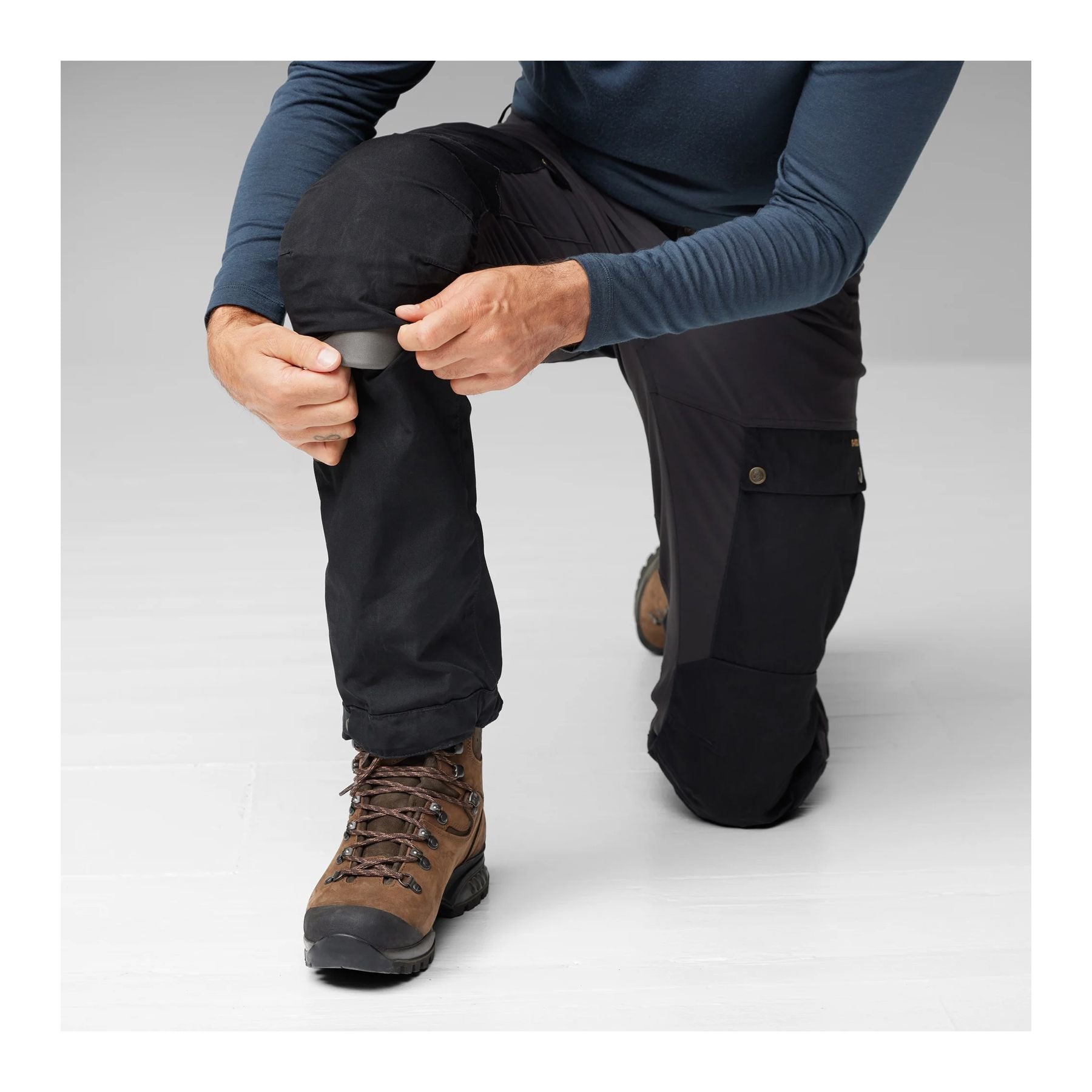 Keb Trousers M, Black-stone grey