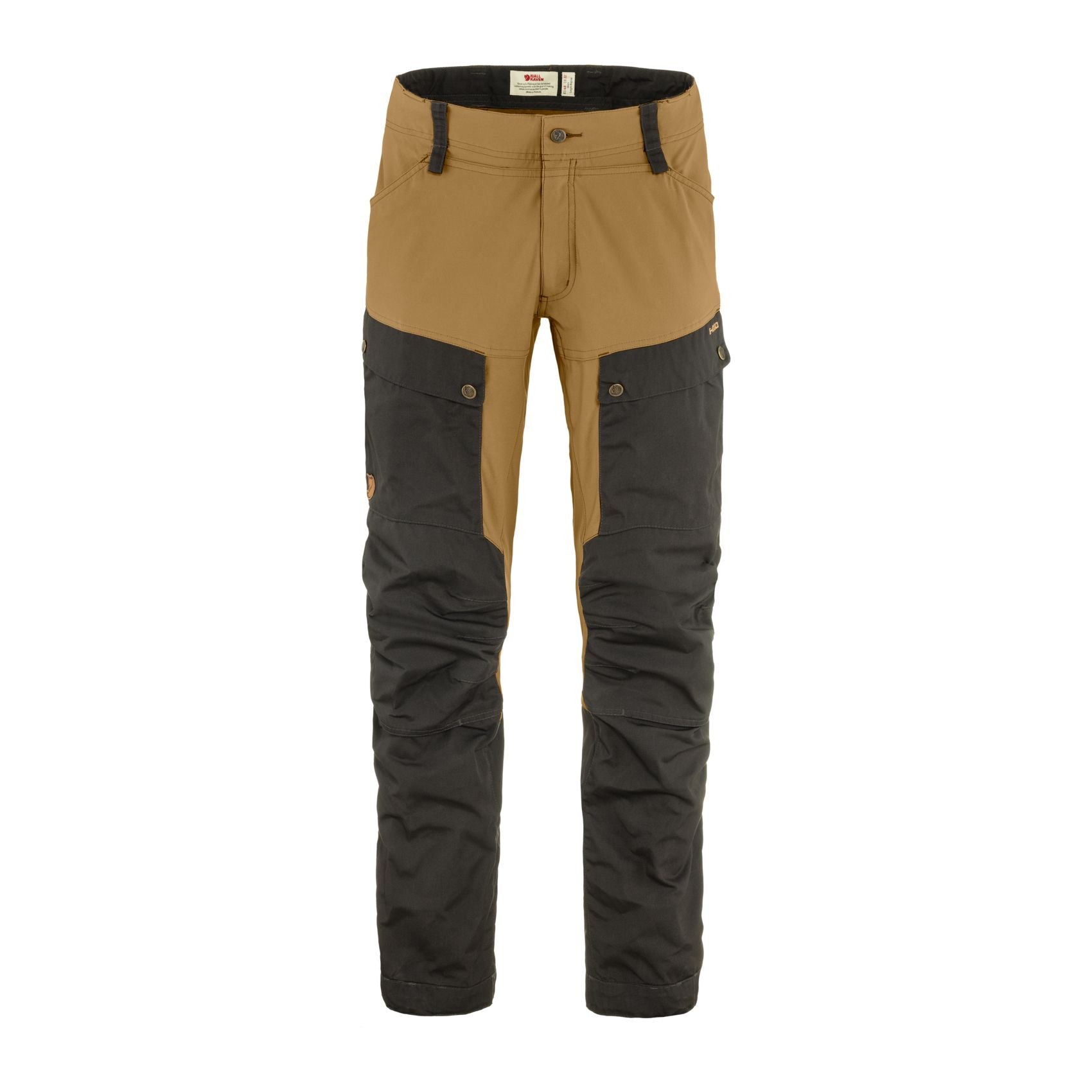 Keb Trousers M, Dark grey-buckwheat brown