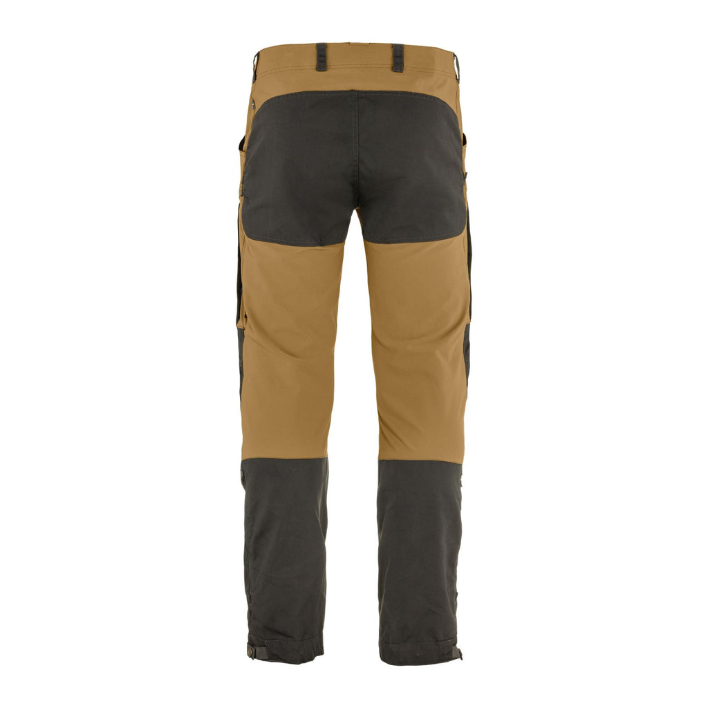 Keb Trousers M, Dark grey-buckwheat brown