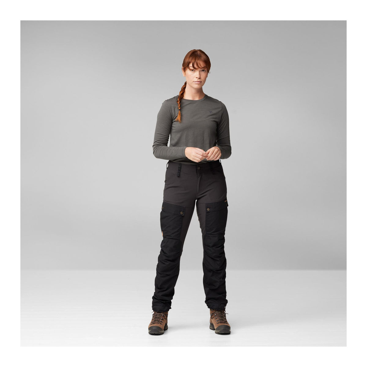 Keb Trousers Curved W, Black