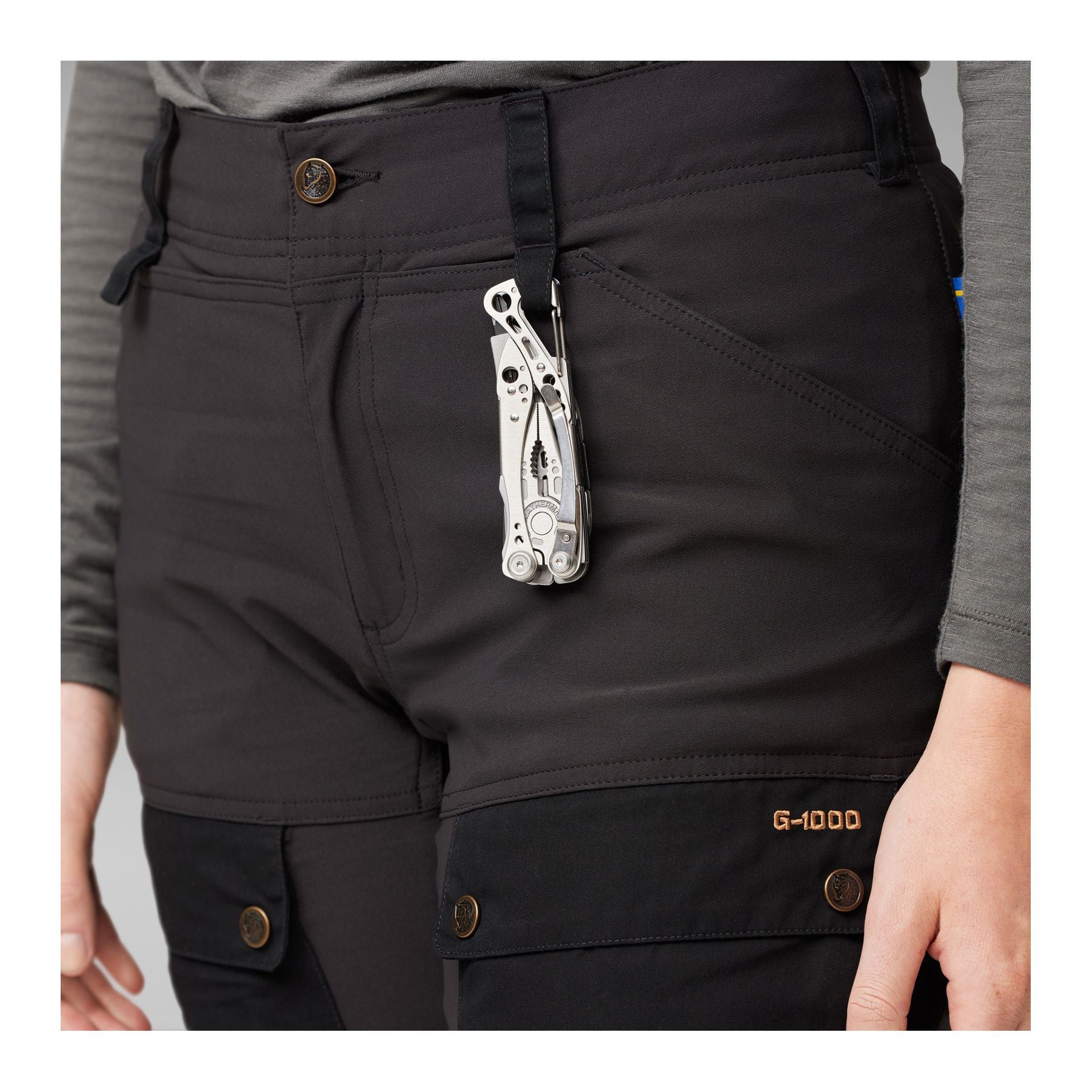 Keb Trousers Curved W, Black