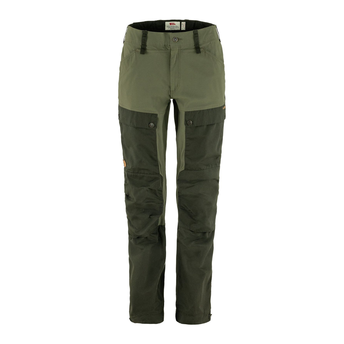 Keb Trousers Curved W, Deep forest-laurel green