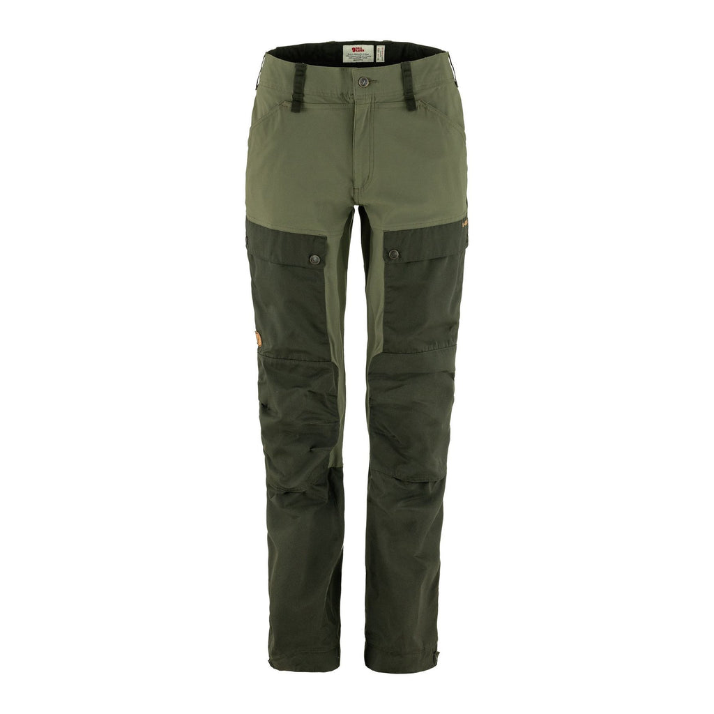 Keb Trousers Curved W, Deep forest-laurel green