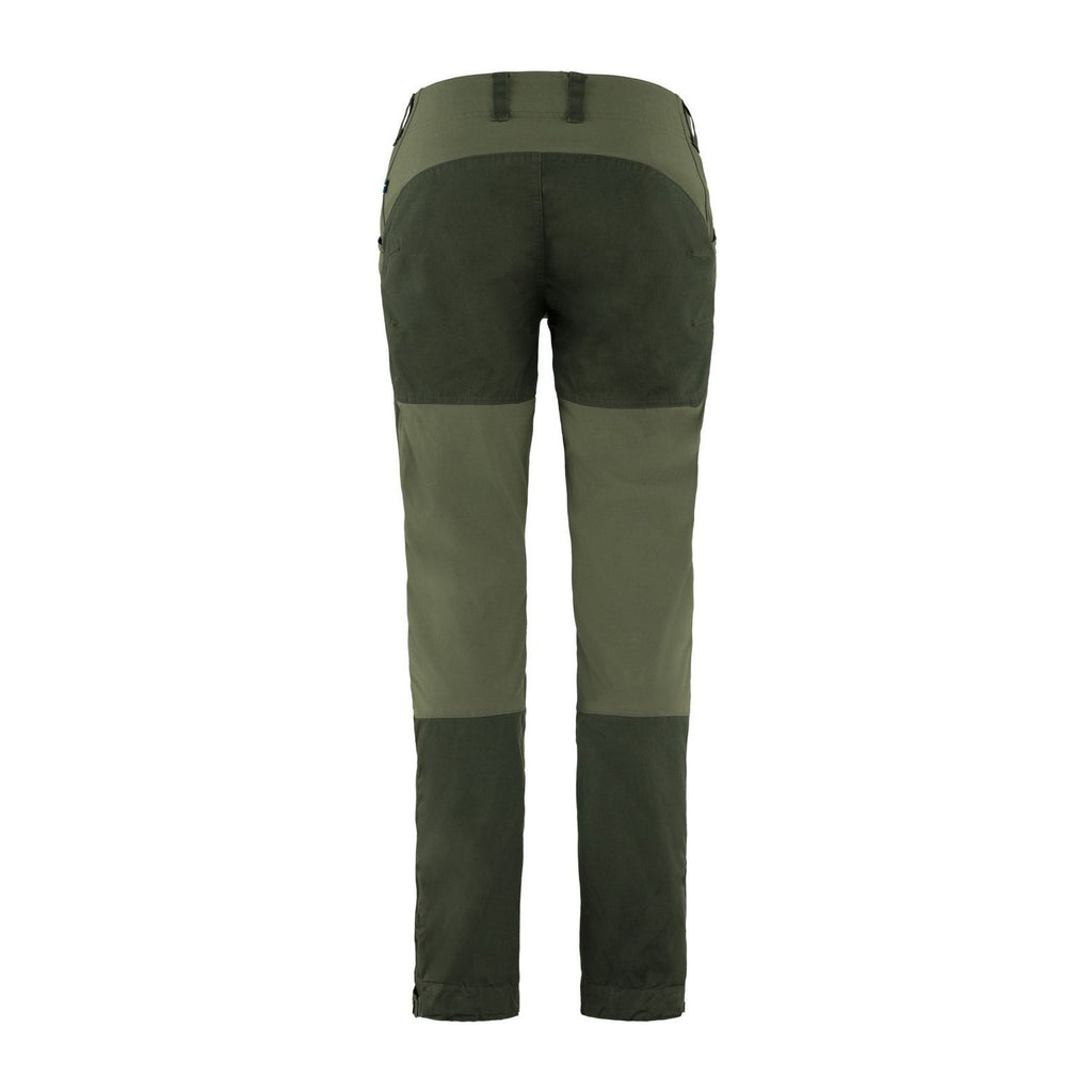 Keb Trousers Curved W, Deep forest-laurel green