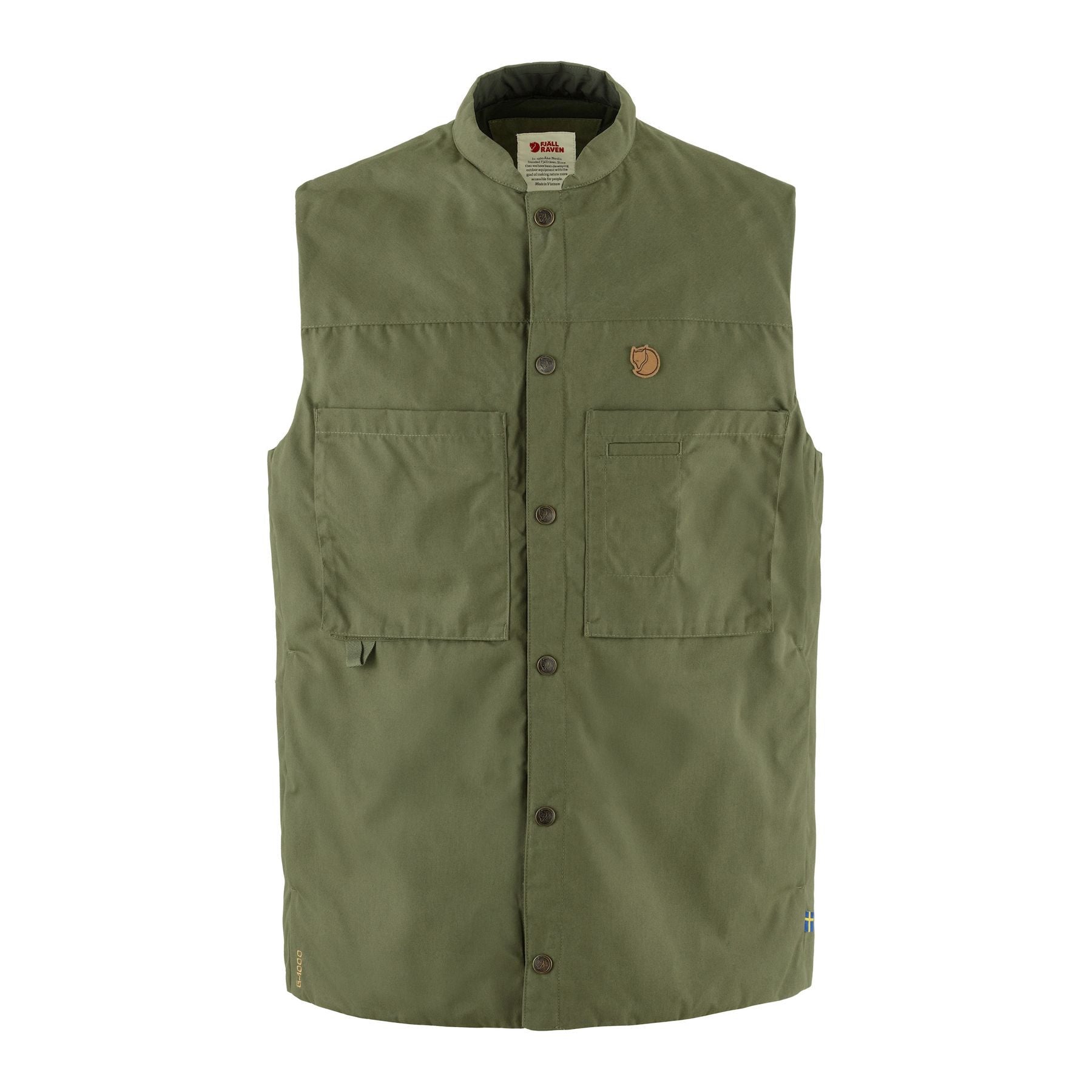 Singi Padded Vest M, Laurel green