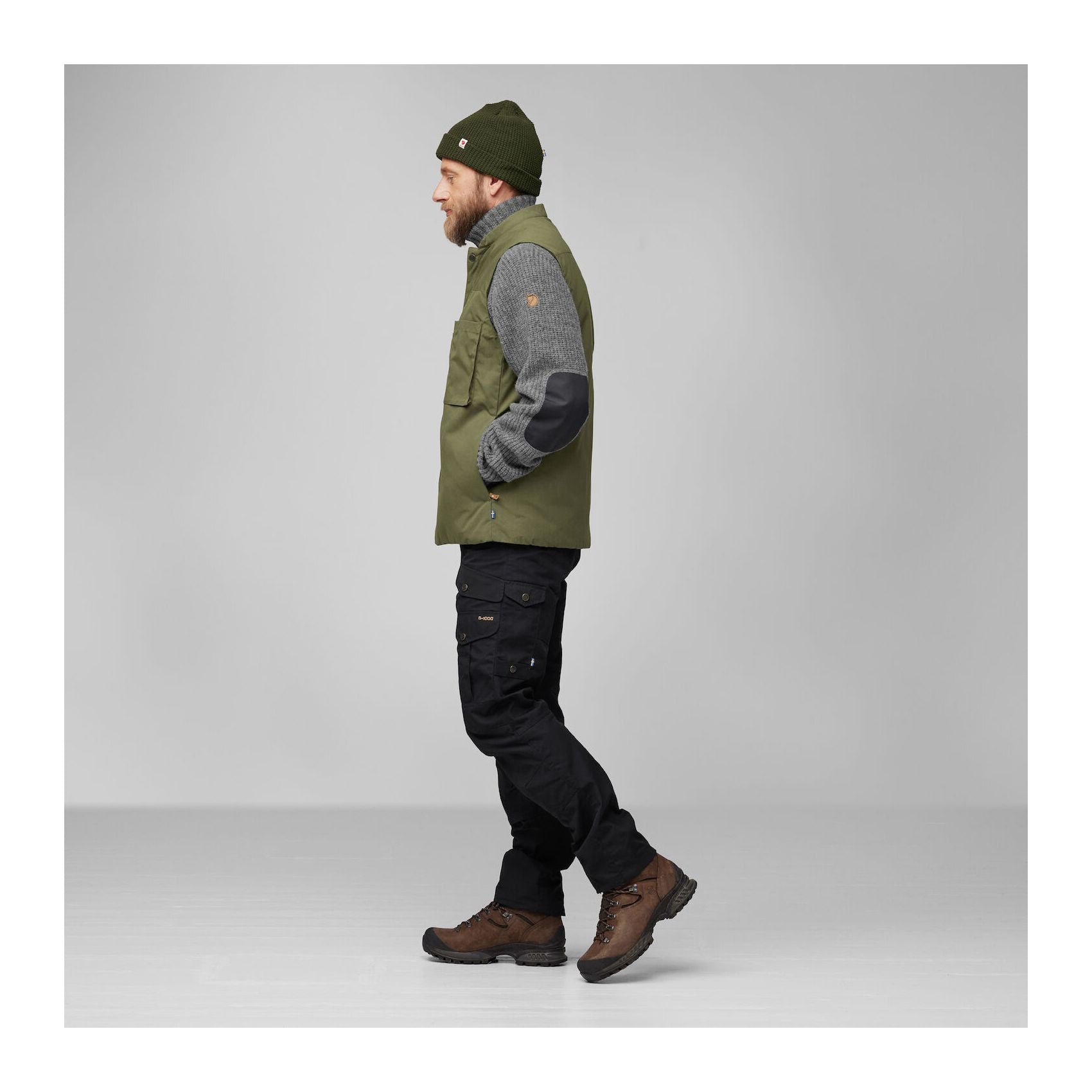 Singi Padded Vest M, Buckwheat brown