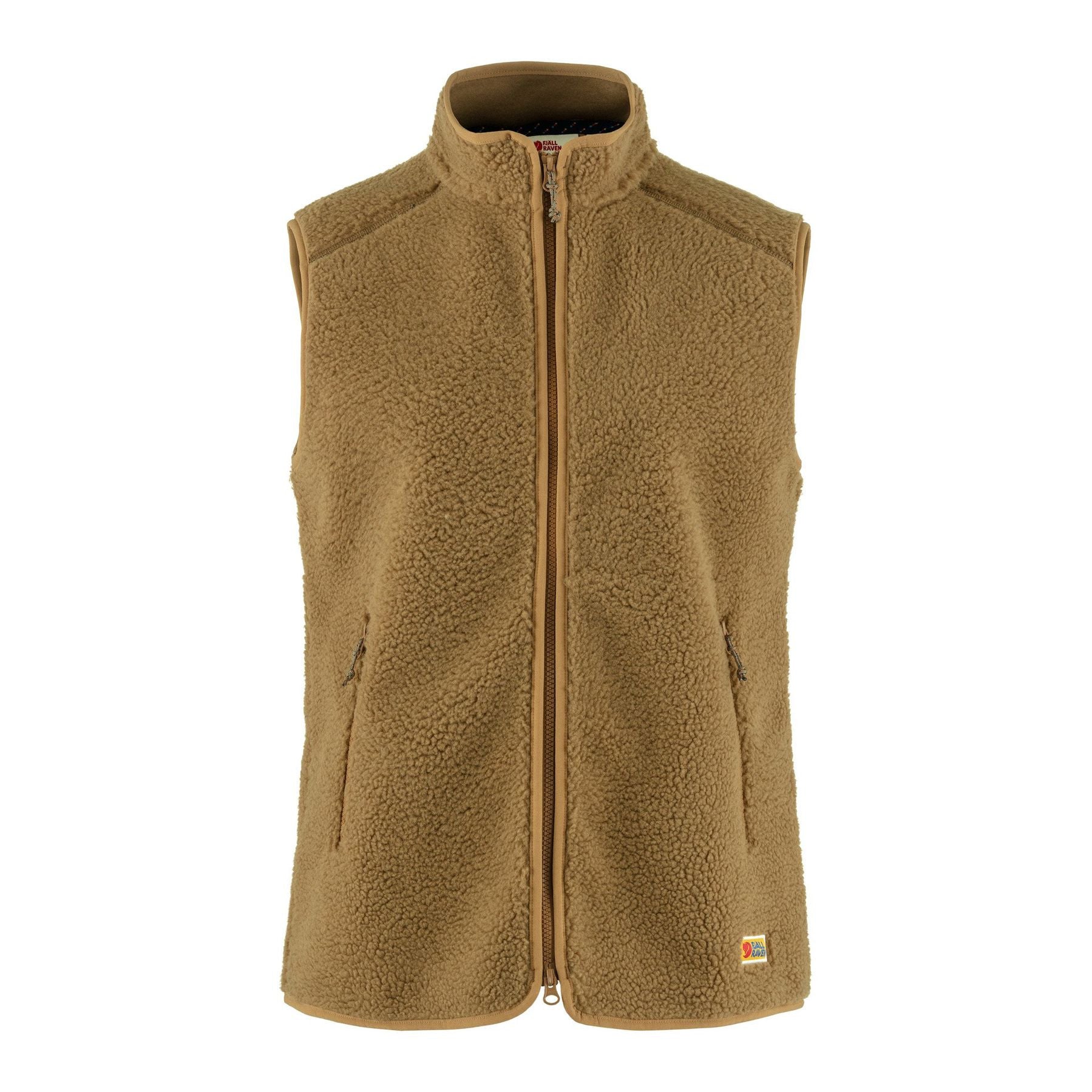 Vardag Pile Fleece Vest W, Buckwheat brown