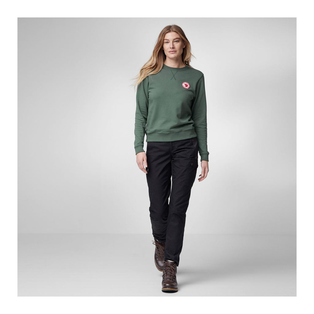 1960 Logo Badge Sweater W, Grey-melange