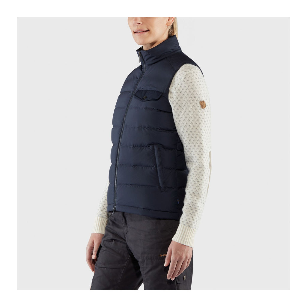 Greenland Down Liner Vest W, Black