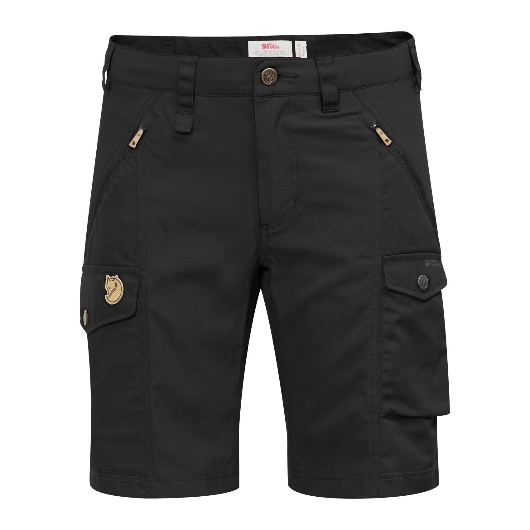 Nikka Shorts Curved W, Black