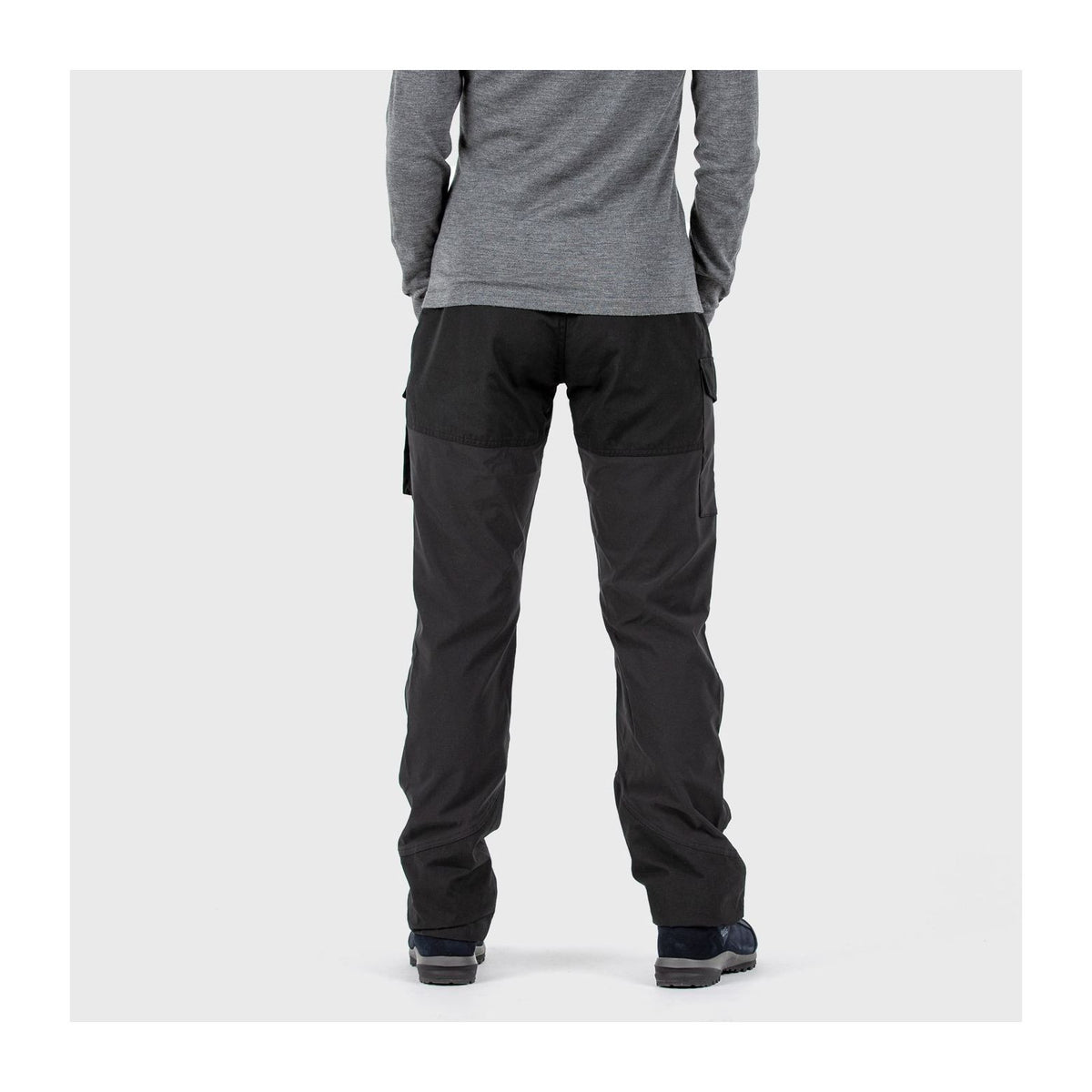 Nikka Trousers Curved W, Black