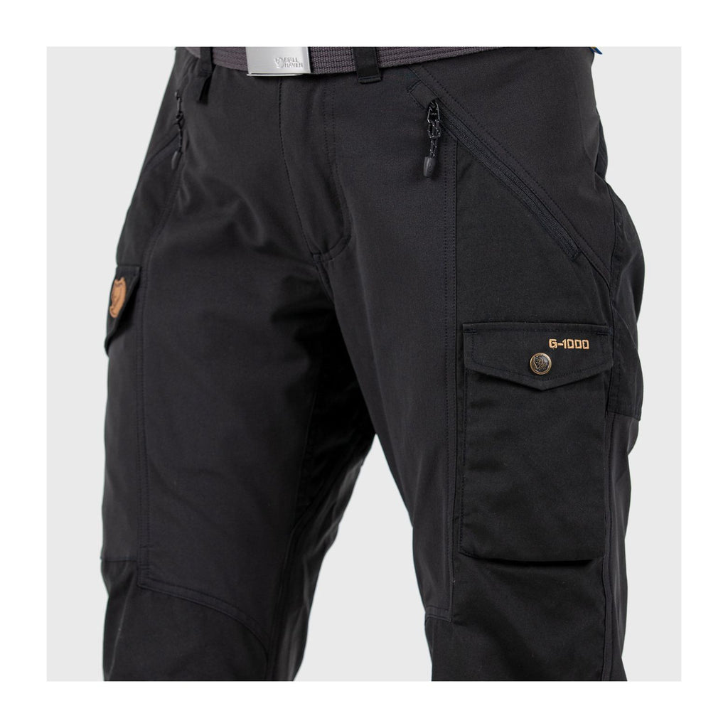 Nikka Trousers Curved W, Black