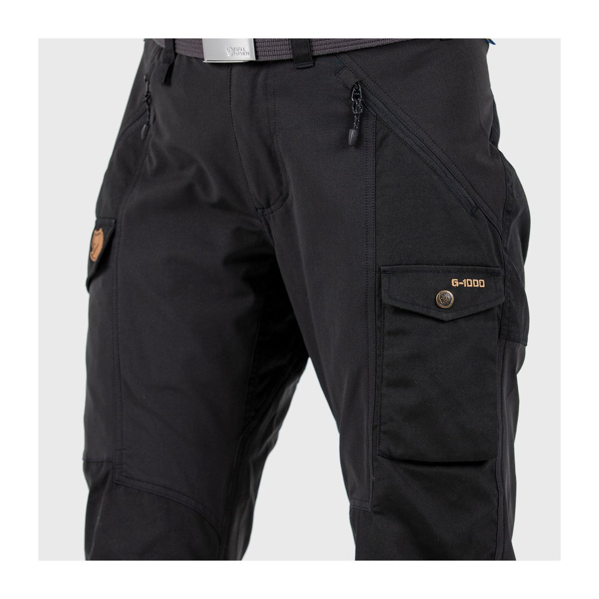 Nikka Trousers Curved W, Black
