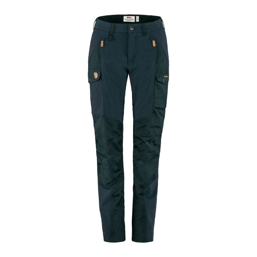 Nikka Trousers Curved W, Dark navy