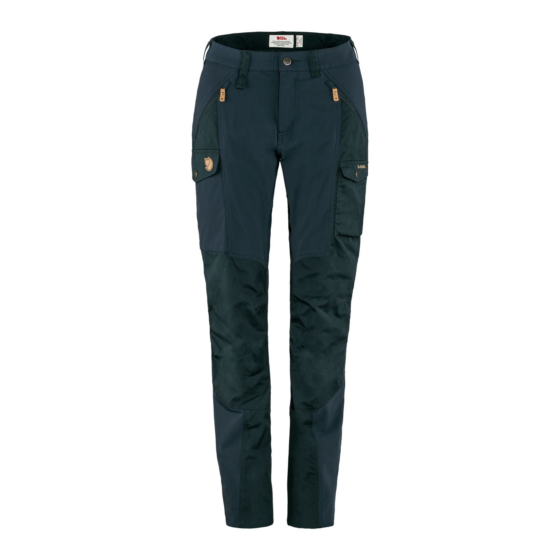 Nikka Trousers Curved W, Dark navy