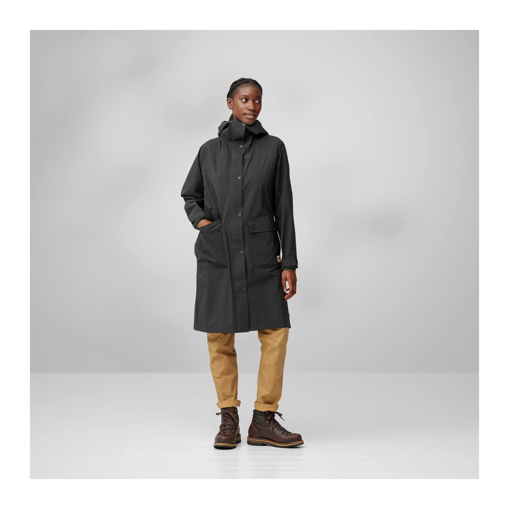 Vardag Rain Parka W, Black
