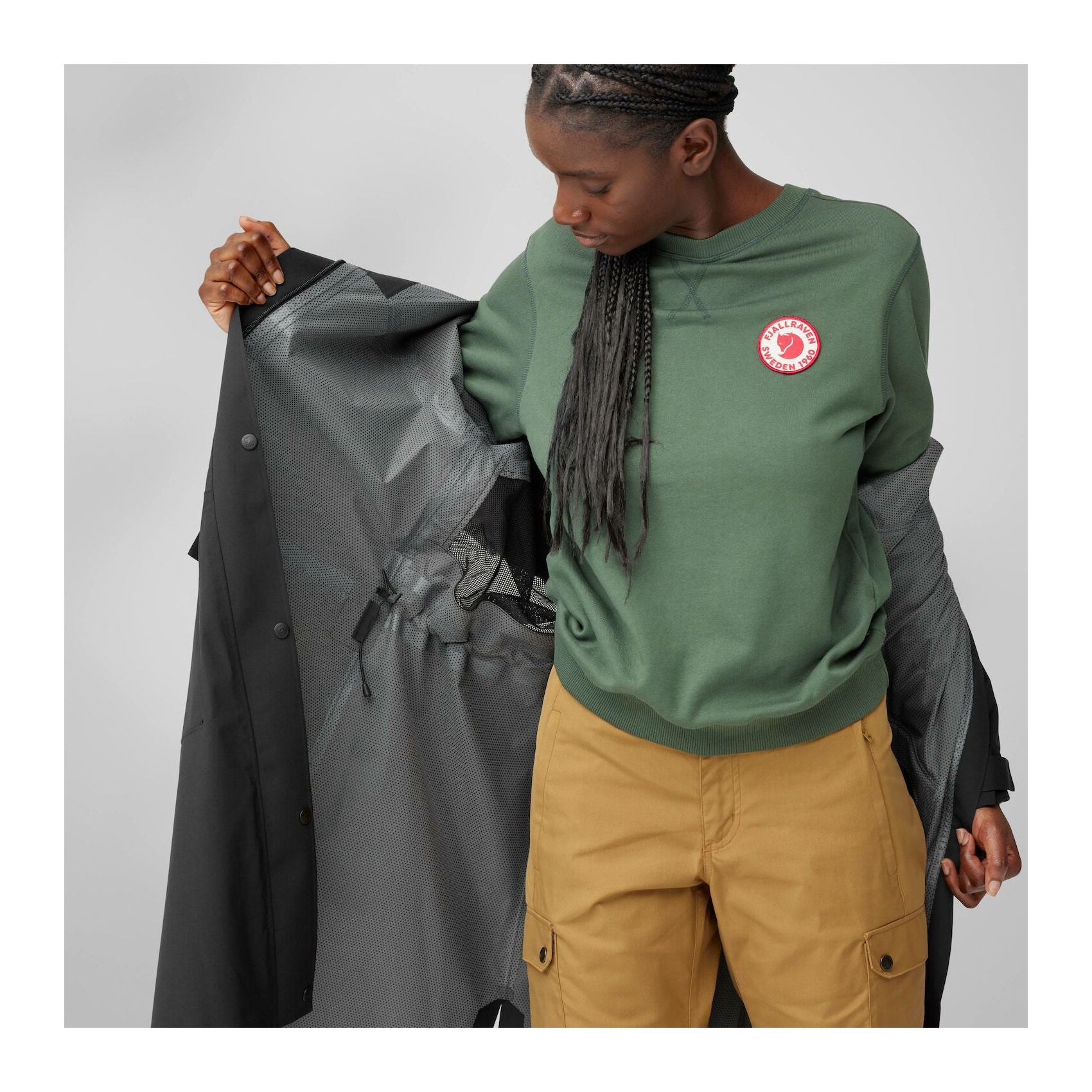 Vardag Rain Parka W, Black