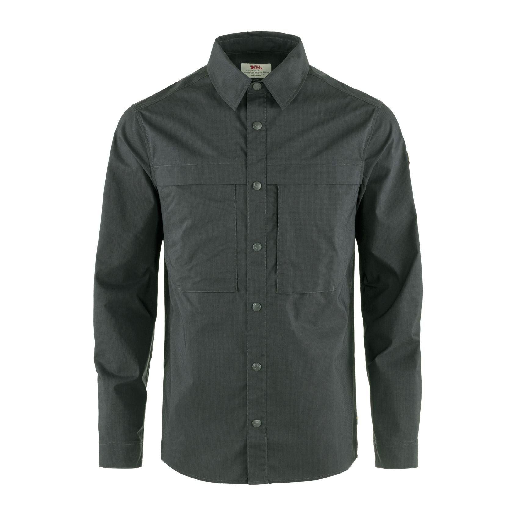 Abisko Trail Shirt LS M, Dark grey