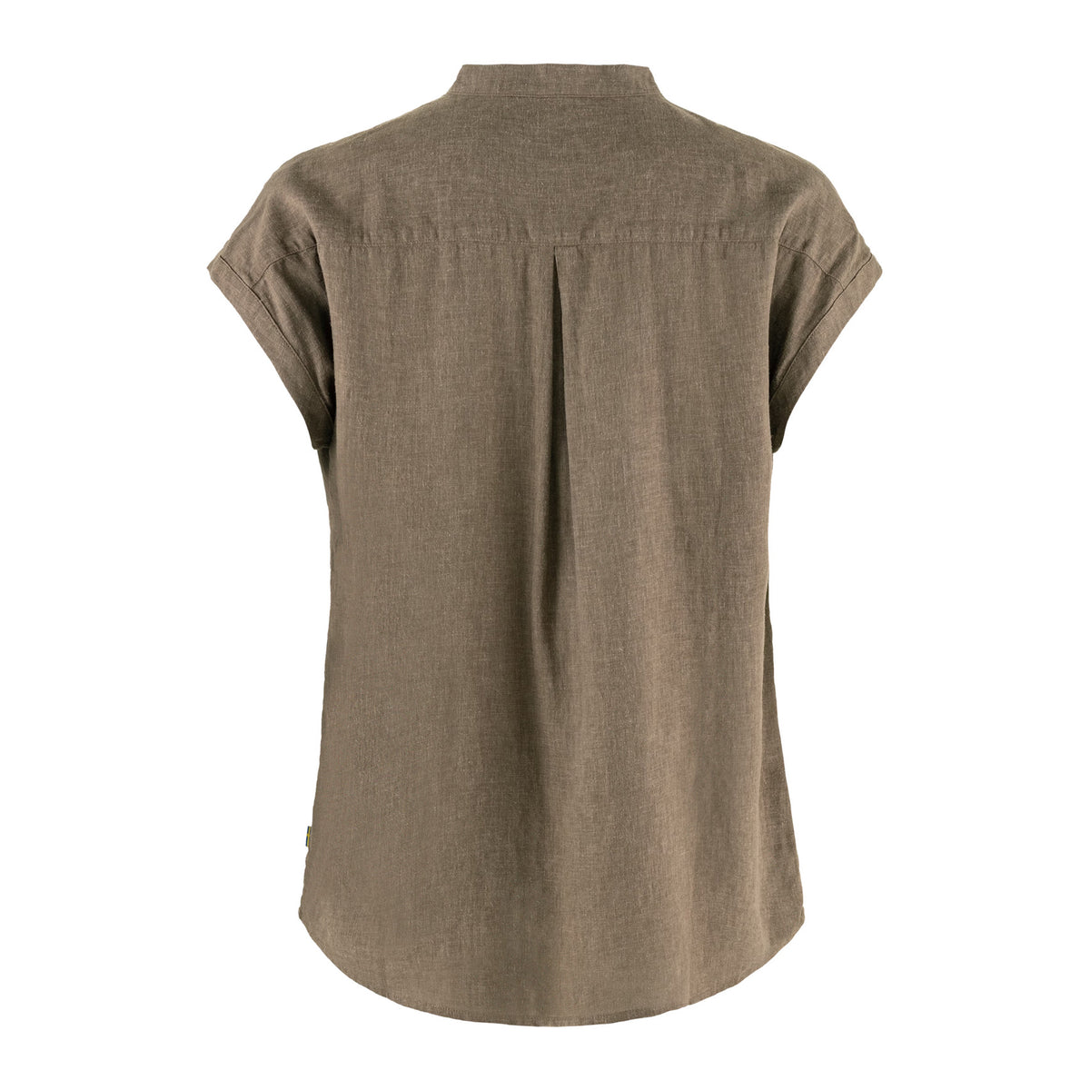 Övik Hemp Shirt SS W, Suede brown