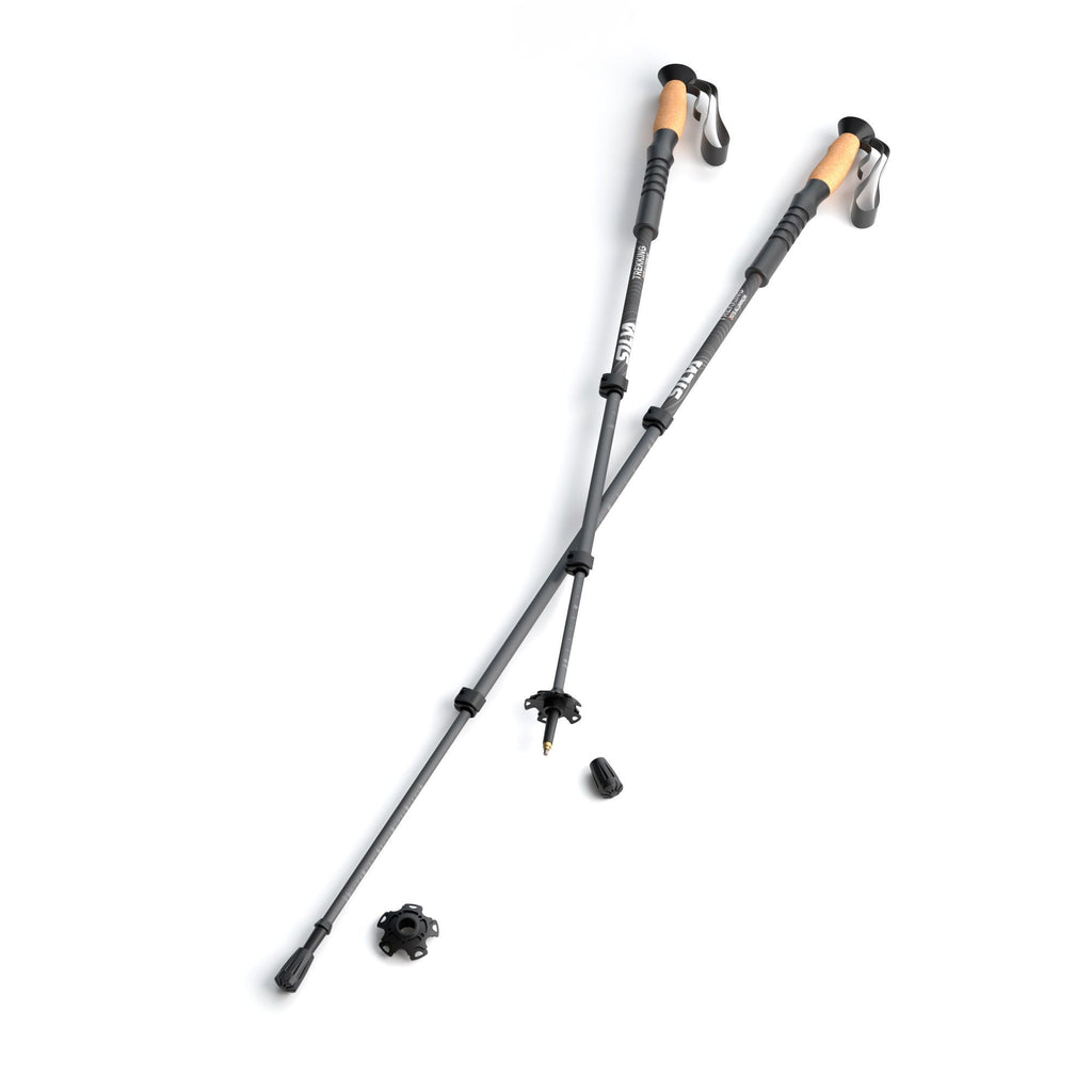 Silva Trekking poles aluminium cork-1