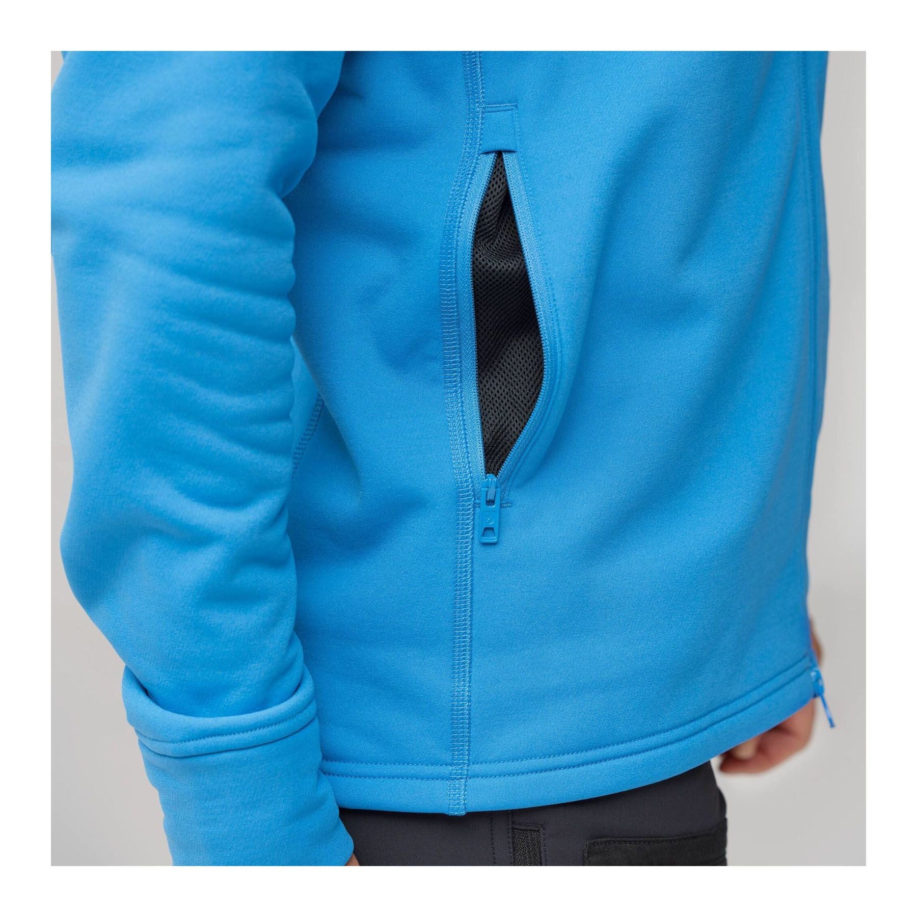 Expedition Fleece Hoodie W, Un blue