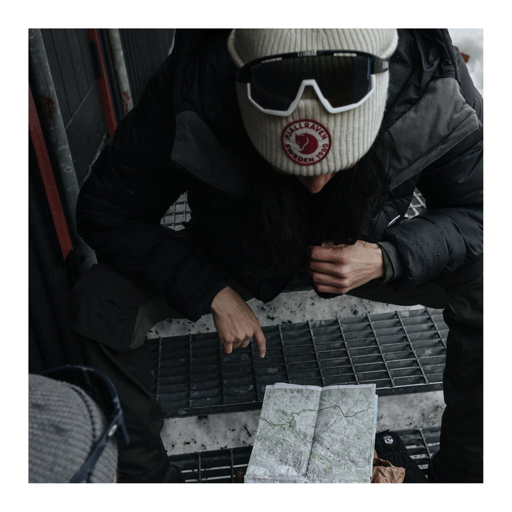 Expedition Mid Winter Jacket W, True red-un blue