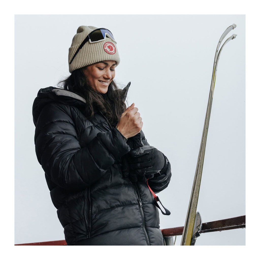 Expedition Mid Winter Jacket W, True red-un blue