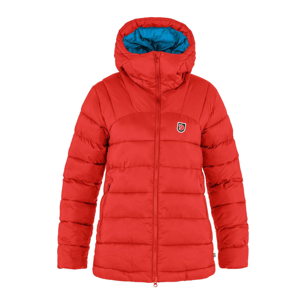 Expedition Mid Winter Jacket W, True red-un blue